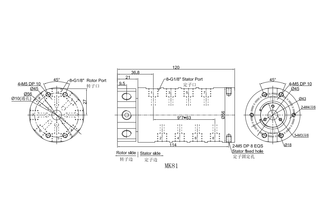氣動接頭內(nèi)部結構